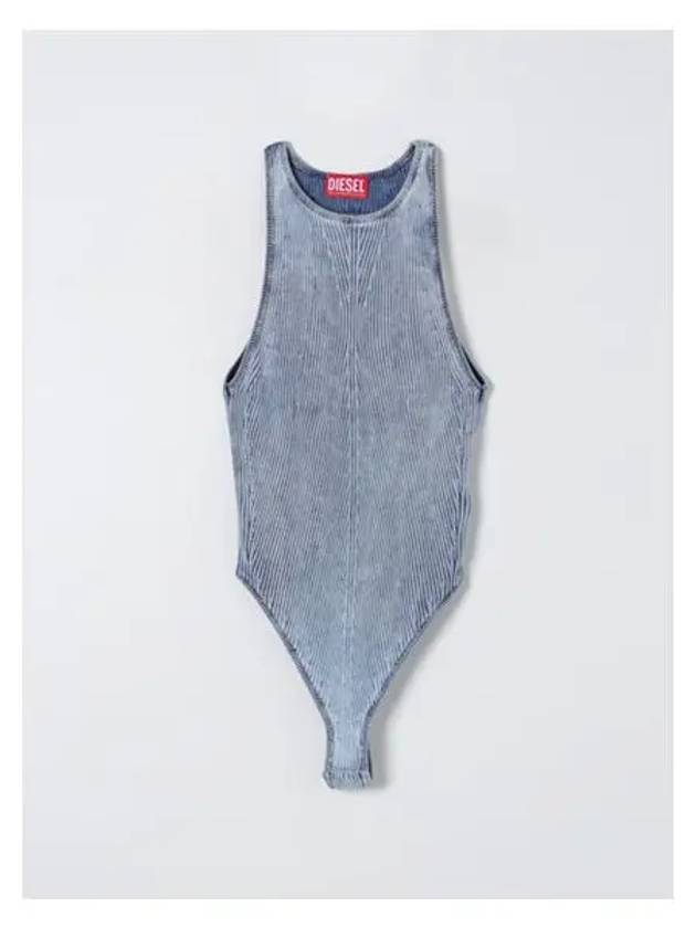 Women's M Tansy Bodysuit Blue - DIESEL - BALAAN 3