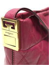 Givenchy BB506PB0DH Purple Lambskin Quilted GV Mini Bucket Shoulder Bag - GIVENCHY - BALAAN 6