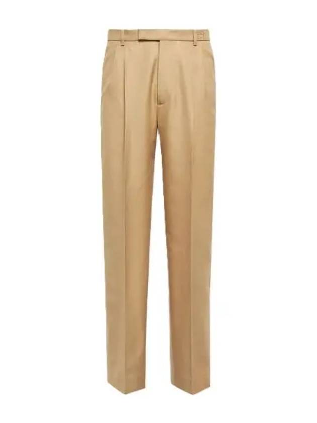 Cotton Natte Slacks Beige - GUCCI - BALAAN 2