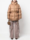 High-neck Puffer Padding Brown - ACNE STUDIOS - BALAAN 3