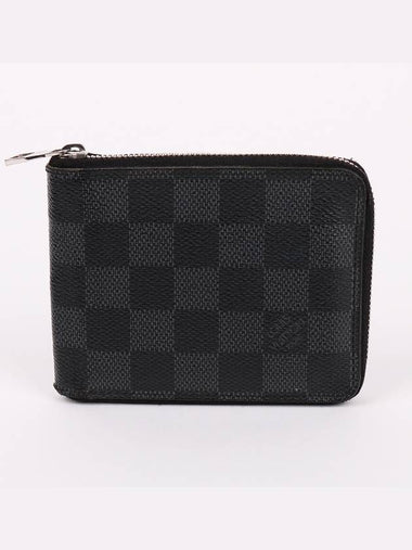 Damier Graphite Zipper Men s Bicycle Wallet - LOUIS VUITTON - BALAAN 1