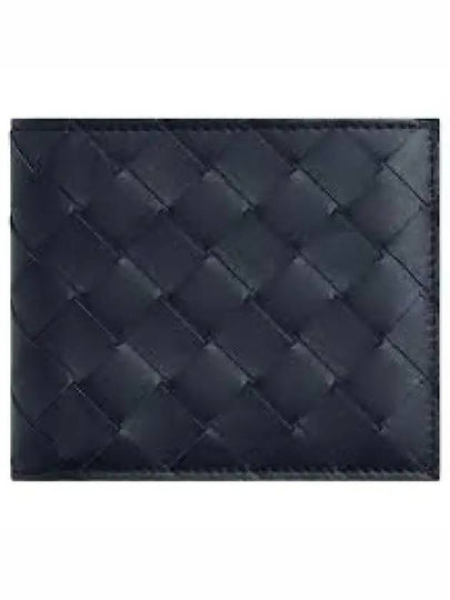 Intrecciato Half Wallet Black - BOTTEGA VENETA - BALAAN 2