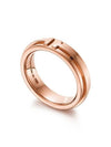 T Narrow Ring Rose Gold - TIFFANY & CO. - BALAAN 2