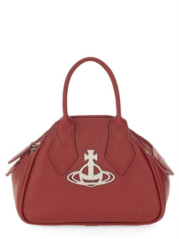 Yasmine Small Tote Bag Red - VIVIENNE WESTWOOD - BALAAN 1