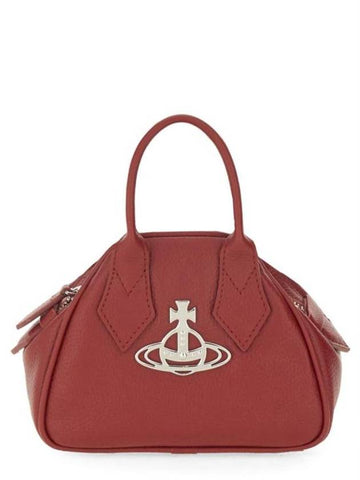 Yasmine Small Tote Bag Red - VIVIENNE WESTWOOD - BALAAN 1