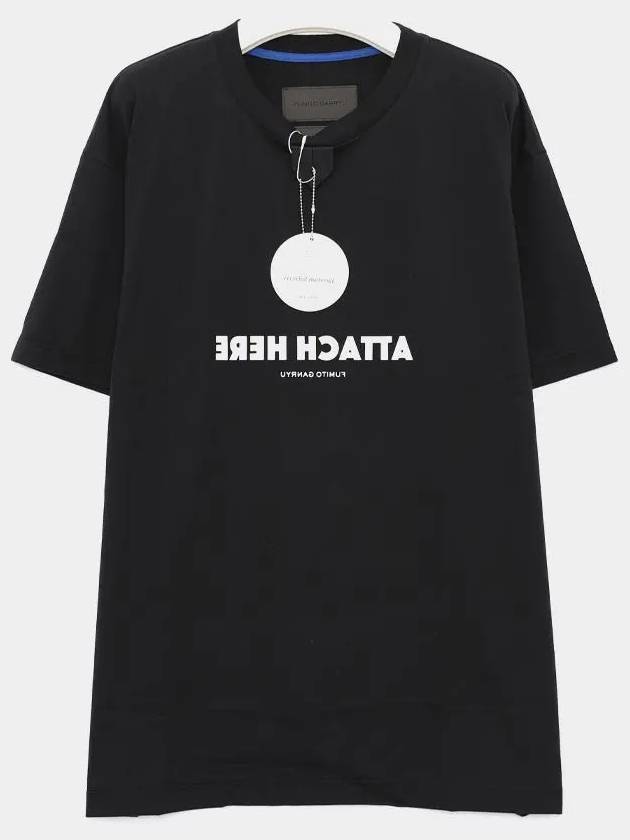 Fumi Toganryu Fu5 Cu 04 BLACK Tape TShirt - FUMITO GANRYU - BALAAN 3