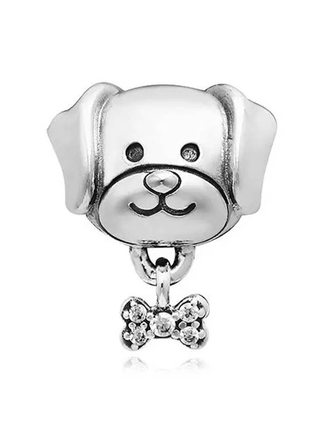 Pet Dog And Bone Charm Silver - PANDORA - BALAAN 3