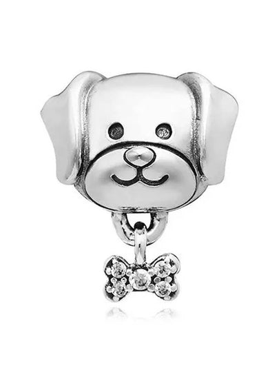 Pet Dog Bone Bracelet Charm Silver - PANDORA - BALAAN 2