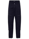 Nylon Cargo Straight Pants Midnight Blue - BOTTEGA VENETA - BALAAN 2