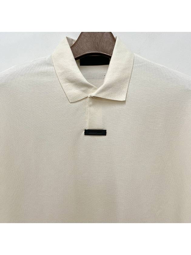 Essentials Cotton Polo Shirt Shell - FEAR OF GOD ESSENTIALS - BALAAN 5