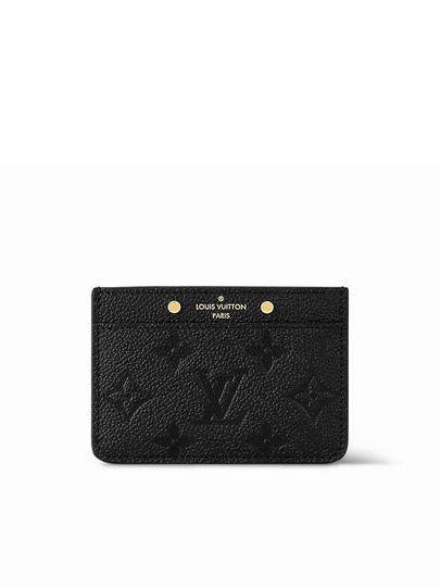 Monogram Empreinte Card Wallet Black - LOUIS VUITTON - BALAAN 2