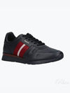 Men's Astel Leather Low Top Sneakers Black - BALLY - BALAAN 2