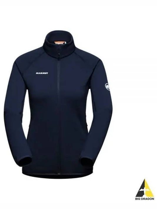 Aconcagua ML High Neck Zip-up Jacket Navy - MAMMUT - BALAAN 2