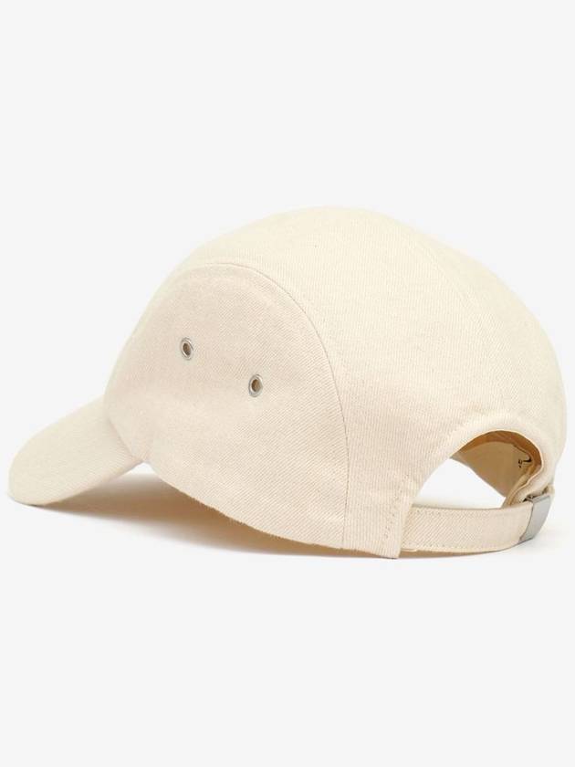 Tedji Ball Cap Ecru - ISABEL MARANT - BALAAN 4