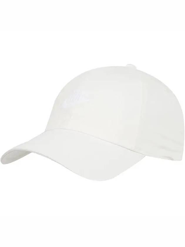 Club Unstructured Futura Washed Ball Cap White - NIKE - BALAAN 3