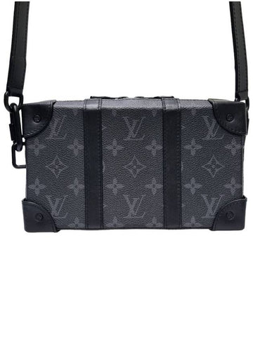 Women s M69838 Monogram Eclipse Trunk Wallet Crossbag Built in Chip - LOUIS VUITTON - BALAAN 1