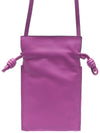 Flamenco Pocket Calfskin Cross Bag Purple - LOEWE - BALAAN.
