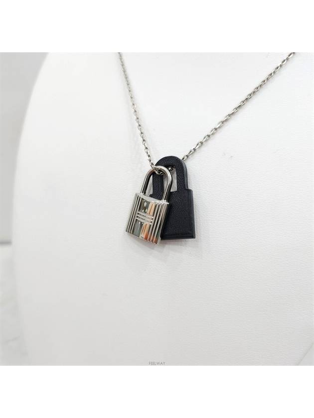 Lux You O Kelly Padlock Necklace - HERMES - BALAAN 4