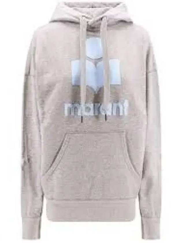 Miley Big Logo Hoodie Grey - ISABEL MARANT - BALAAN 2