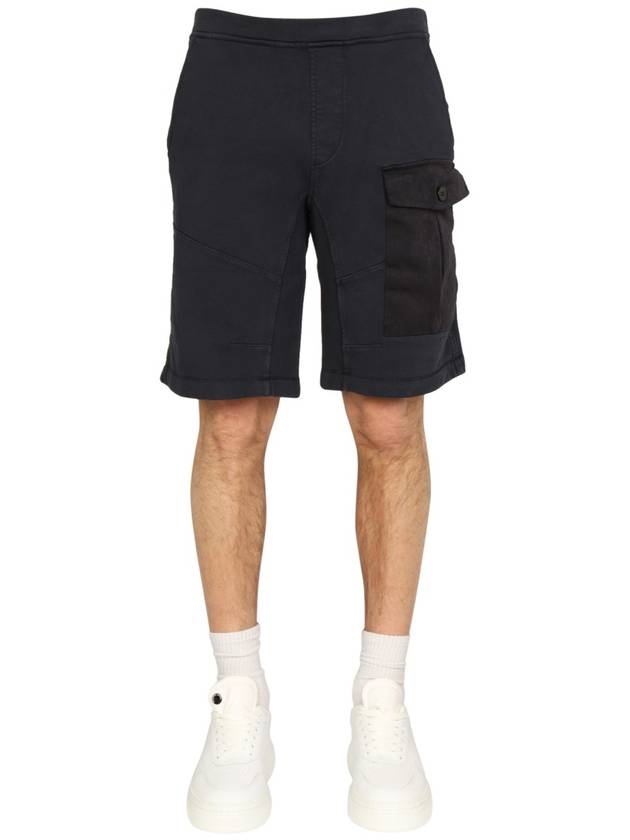 Pocket Bermuda Shorts Navy - TEN C - BALAAN 2