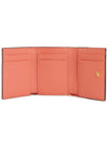 FF Diamond Calf Leather Half Wallet Pink - FENDI - BALAAN 6