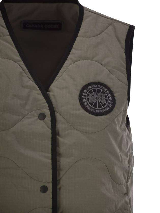 ANNEX LINER - Vest with black badge - CANADA GOOSE - BALAAN 4