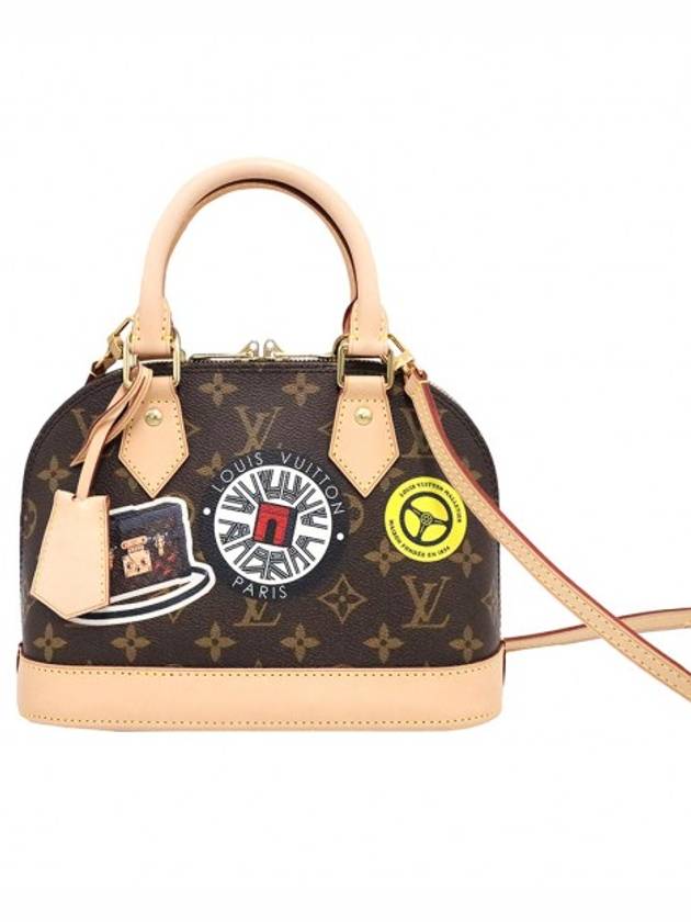 Women s Louis Vuitton M43230 Monogram Canvas World Tour Alma BB 2WAY gt bag Gangbuk used luxury goods - LOUIS VUITTON - BALAAN 1