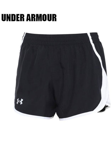 Fly By 3 Inch Shorts Women s Black 1382438 002 - UNDER ARMOUR - BALAAN 1