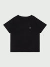 Unisex MVR Logo Wide U-Neck T-Shirt Black - MAVRK - BALAAN 2