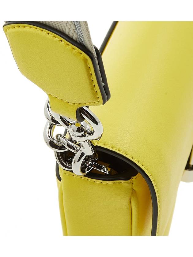 J Marc Logo Chain Shoulder Bag Yellow - MARC JACOBS - BALAAN 10