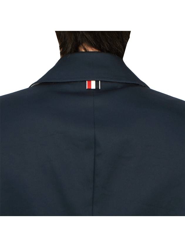 Men's Mackintosh Bal Collar Classic Single Coat Navy - THOM BROWNE - BALAAN 7