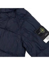 Garment Dyed Crinkle Reps Recycled Nylon Hoodie Padding Navy - STONE ISLAND - BALAAN 5