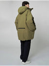 Add Cargo Pack Jumper Hooded Jacket Beige - ATHPLATFORM - BALAAN 8