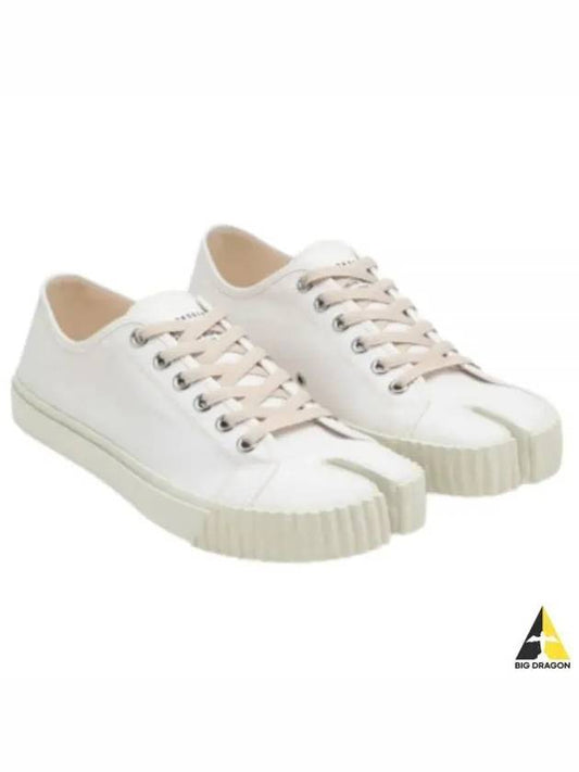 Tabi Cotton Low Top Sneakers White - MAISON MARGIELA - BALAAN 2