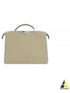 Peekaboo ISeeU Medium Selleria Leather Bag Beige - FENDI - BALAAN 2