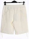 Lens Wappen Diagonal Shorts White - CP COMPANY - BALAAN 3