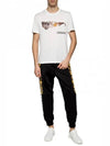 Bigi Sunglasses Printed Short Sleeve T-Shirt White - VERSACE - BALAAN 3