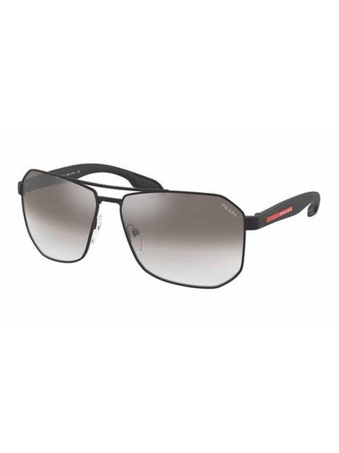 Eyewear Logo Linea Rossa Sunglasses Grey - PRADA - BALAAN 1