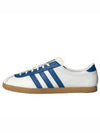 London Leather Low Top Sneakers Blue Core White - ADIDAS - BALAAN 2