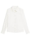 Men's Western Long Sleeve Shirt Ivory - AMI - BALAAN 2