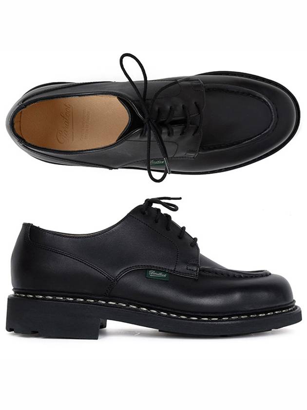 Siam Board Lace-Up Loafers Black - PARABOOT - BALAAN 2