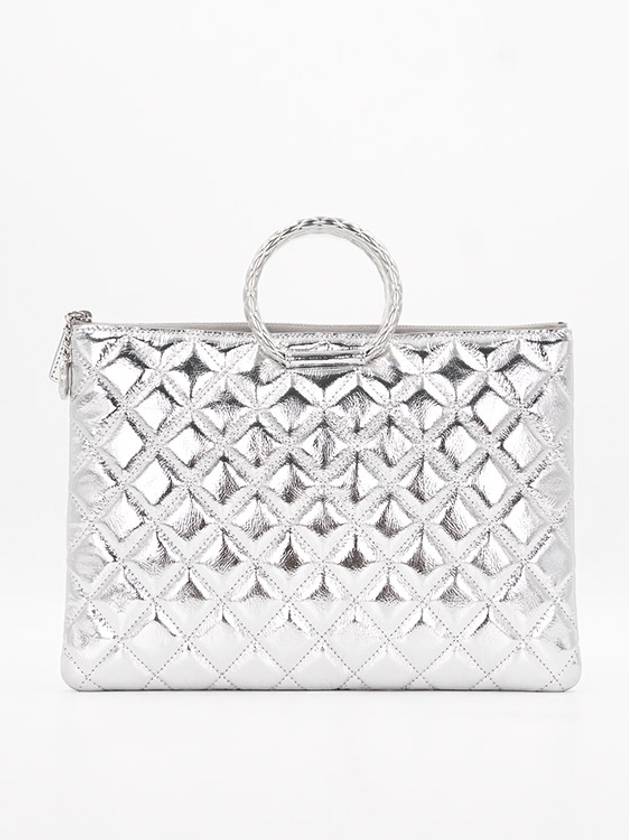 Women s Classic Handle Clutch Medium - CHANEL - BALAAN 4