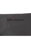 UBA0027 N0080804 GRAY Logo Leather Gray iPad Clutch - KITON - BALAAN 4