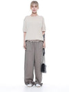 Men s CRHK BE Cool Round Half Knit Beige - CHANCE'S NOI - BALAAN 5