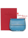 Rockstud Mini Chain Cross Bag LW2P0451 BOL L04 Blue - VALENTINO - BALAAN 7