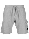 Lens Banding Cargo Shorts Grey - CP COMPANY - BALAAN 2