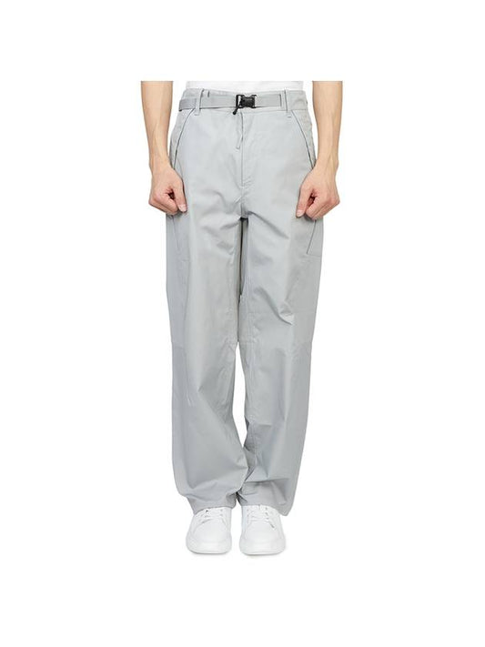 Metropolis Logo Straight Pants Grey - CP COMPANY - BALAAN 2