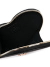 Saffiano Biogreen Heart Shoulder Bag Black - VIVIENNE WESTWOOD - BALAAN 3