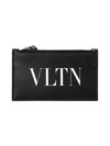 Valentino 2Y2P0540 LVN 0NI P0540 VLTN zipper card wallet - RED VALENTINO - BALAAN 2