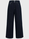 Snell straight fit raw denim pants - MICANE - BALAAN 4